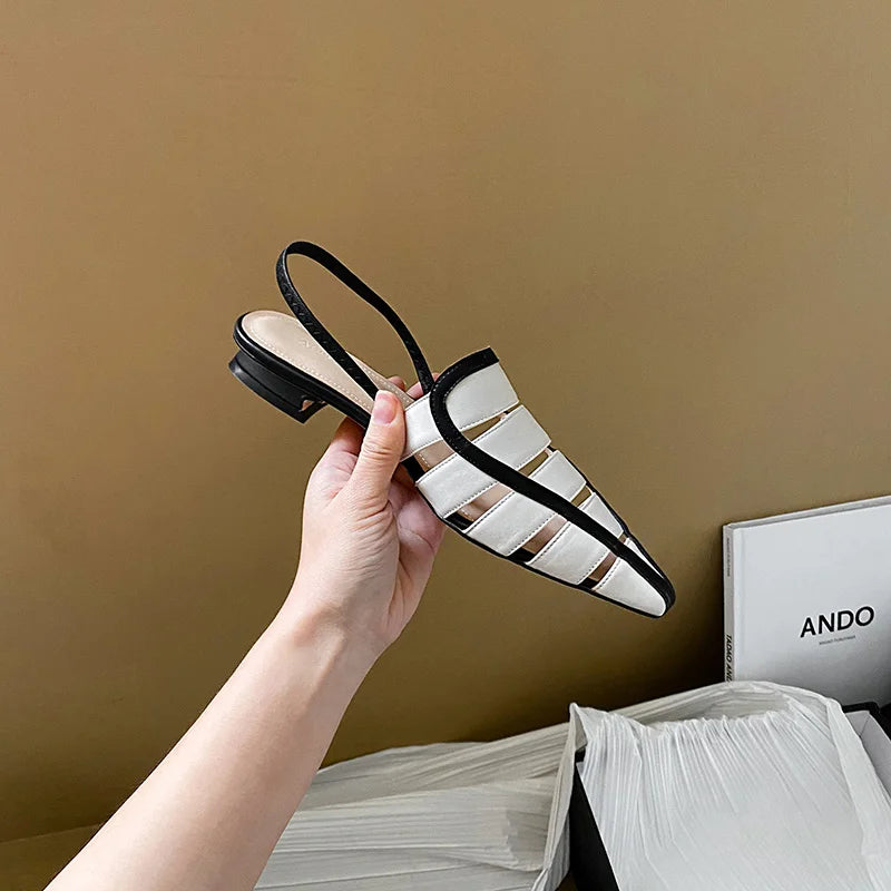 Pointed-Toe Sandal (Tilda)