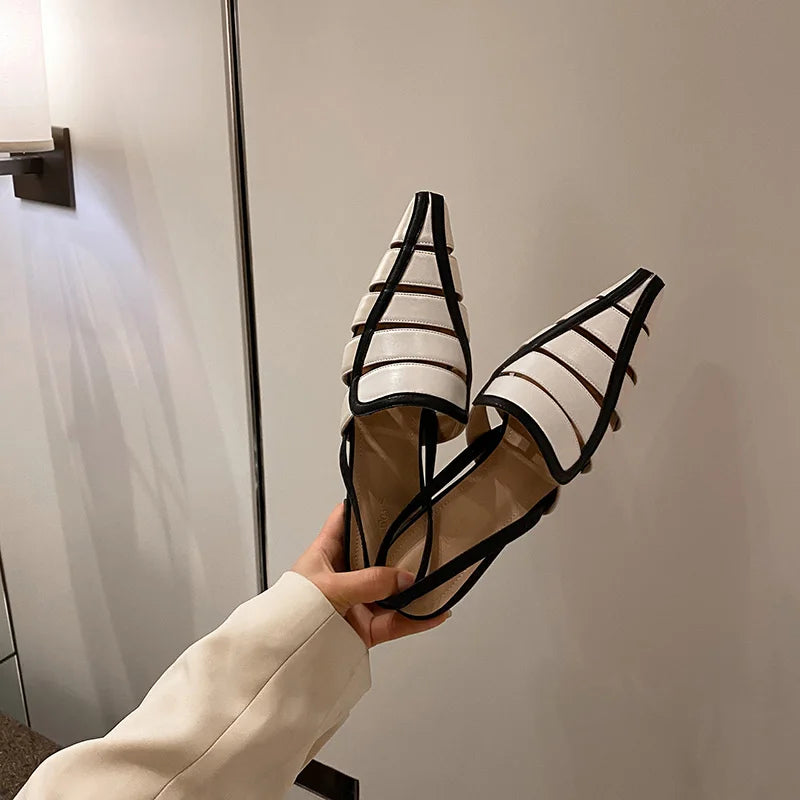 Pointed-Toe Sandal (Tilda)