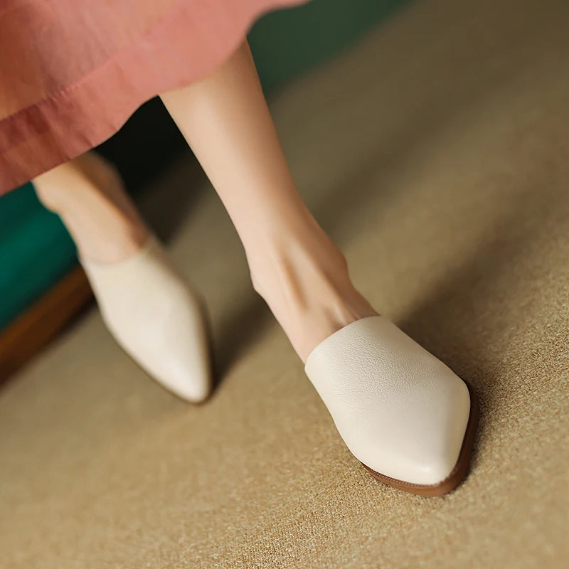 Pointed-Toe Mule (Yvonne)