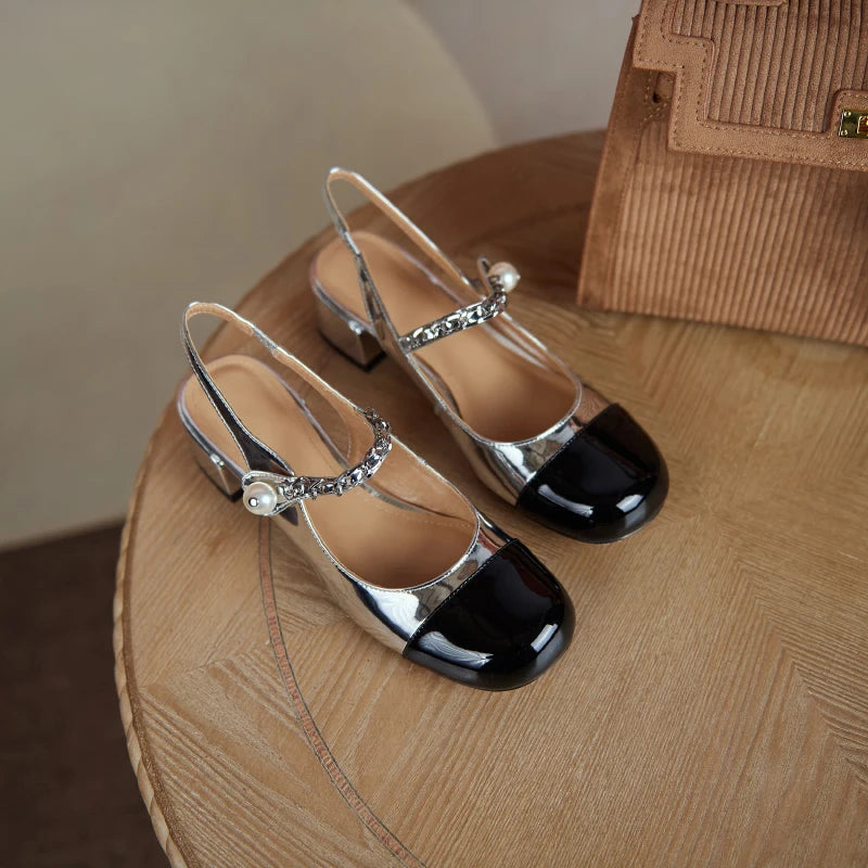 Round-Toe Mary-Jane (Laura)
