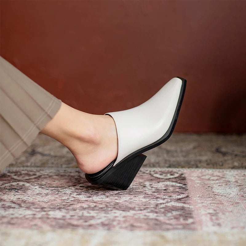 Pointed-Toe Mule (Yolanda)