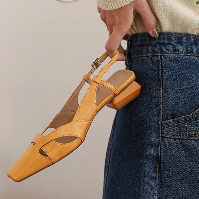 Square-Toe Sandal (Irma)