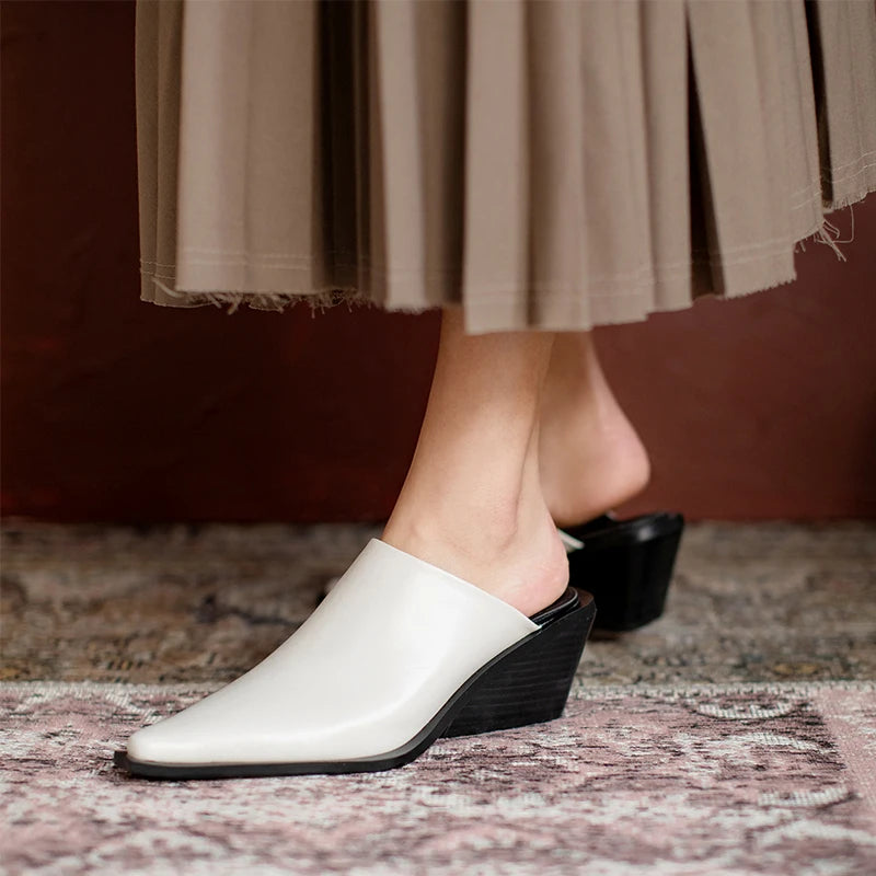 Pointed-Toe Mule (Yolanda)