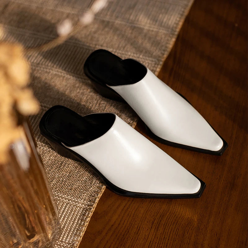 Pointed-Toe Mule (Yolanda)