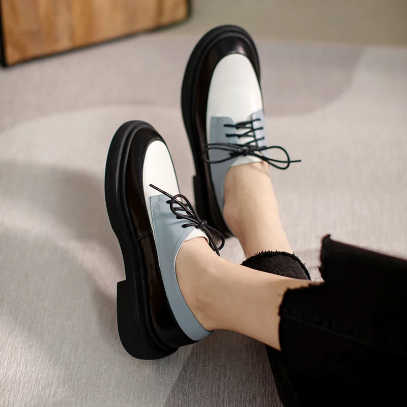 Round-Toe Lace-up (Frankie)