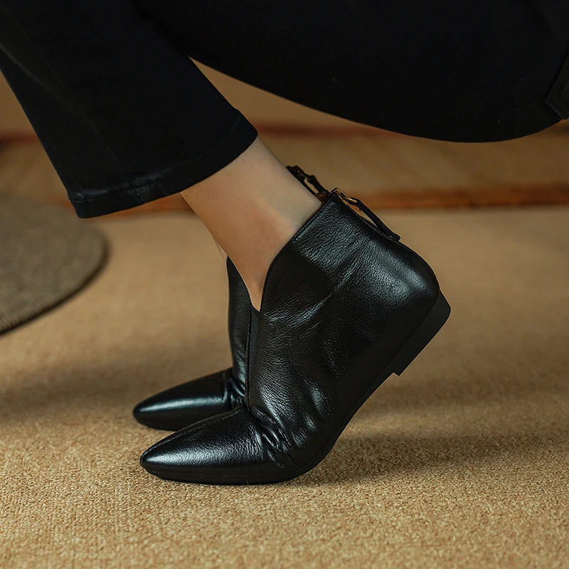 Pointed-Toe Ankle Boot (Rani)