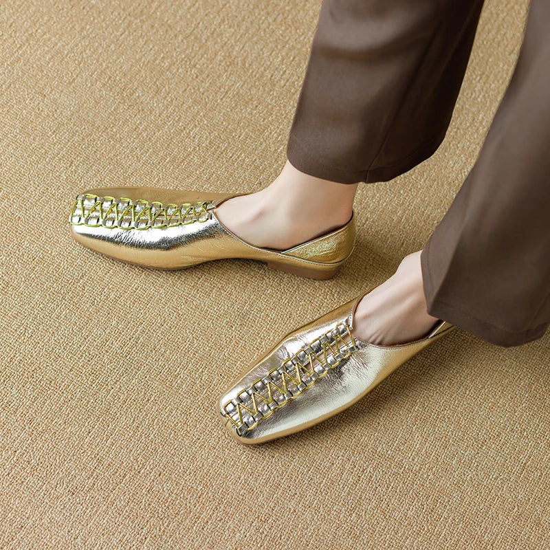 Square-Toe Slip-on (Gwen)