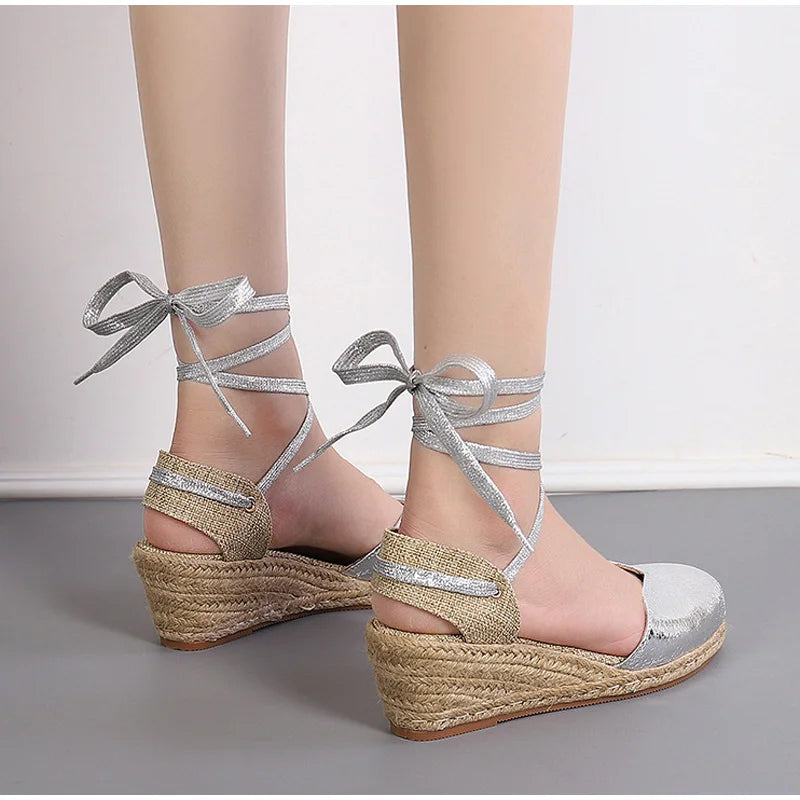 Round-Toe Espadrille (Maya)