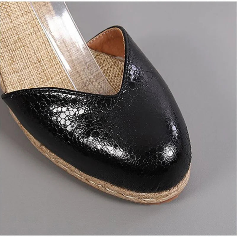 Round-Toe Espadrille (Maya)