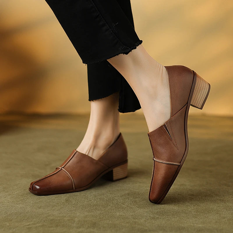 Square-Toe Slip-on (Fiona)
