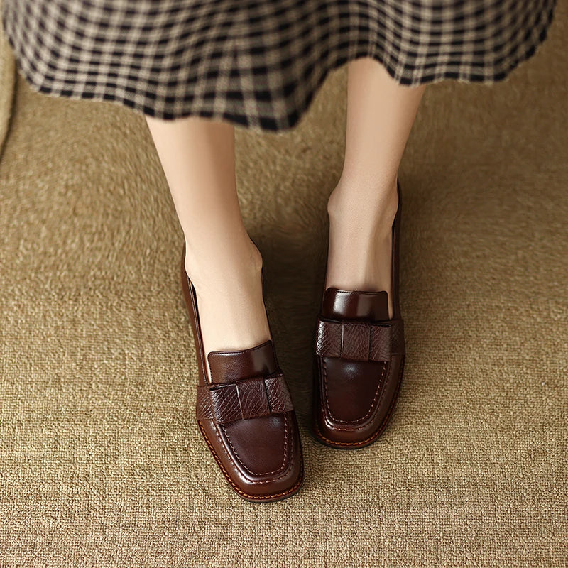 Square-Toe Loafer (Reva)