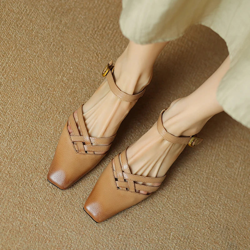 Pointed-Toe Sandal (Vena)