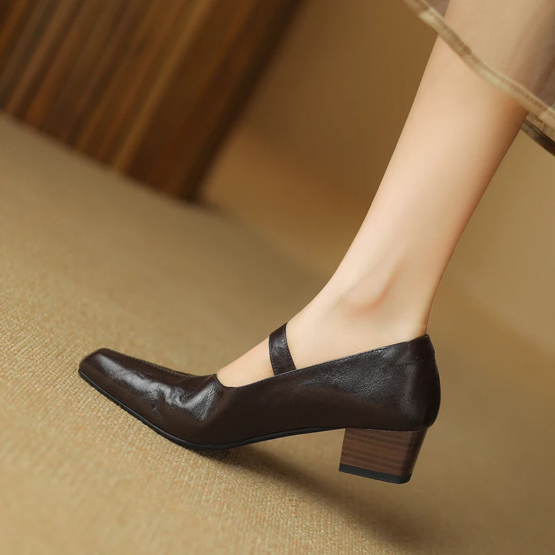 Pointed-Toe Mary-Jane (Denise)