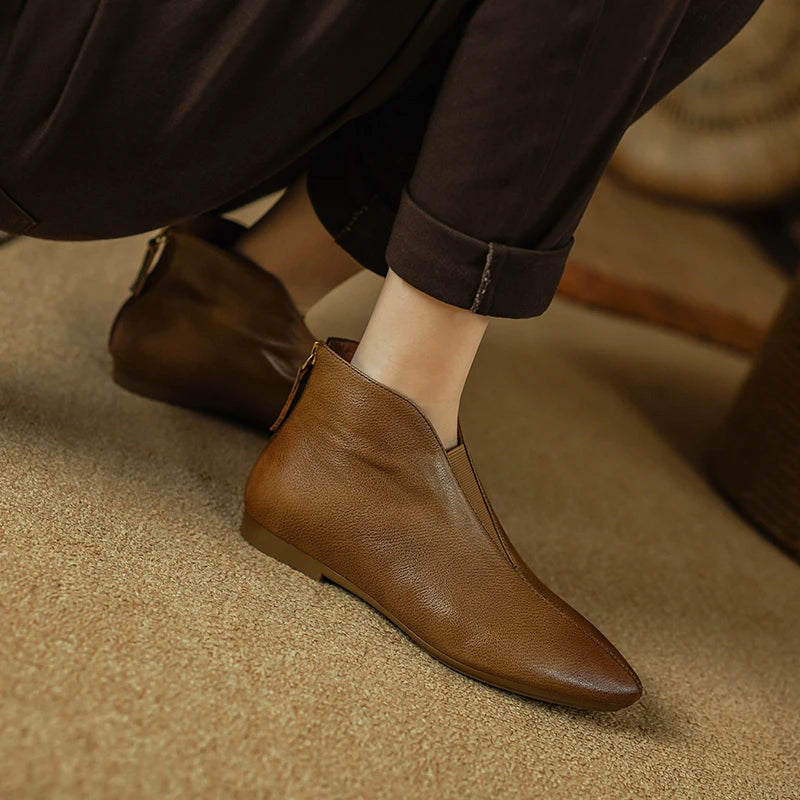 Pointed-Toe Ankle Boot (Rani)