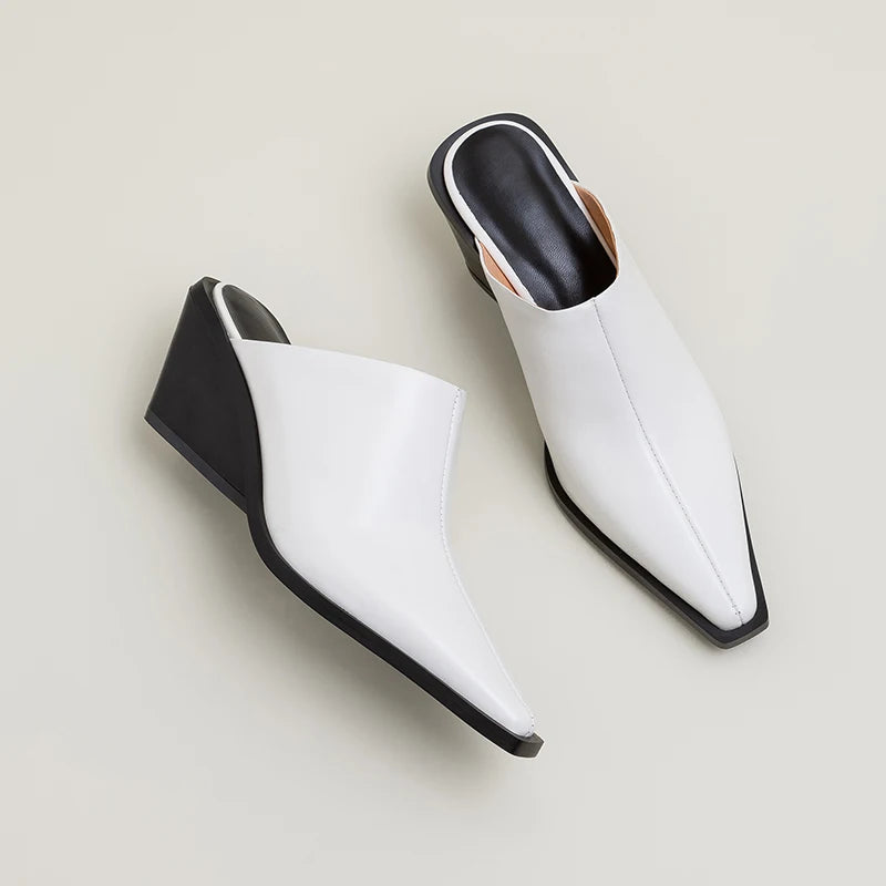 Pointed-Toe Mule (Jorja)