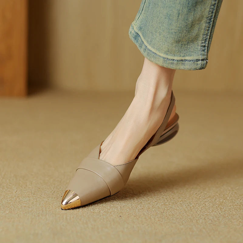 Pointed-Toe Sandal (Alice)