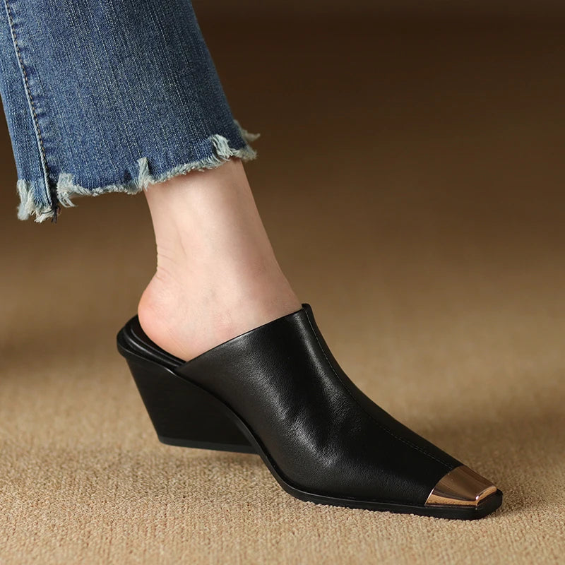 Pointed-Toe Mule (Melanie)