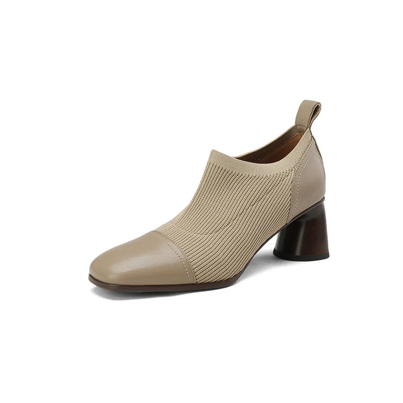 Square-Toe Heel (Ophelia)