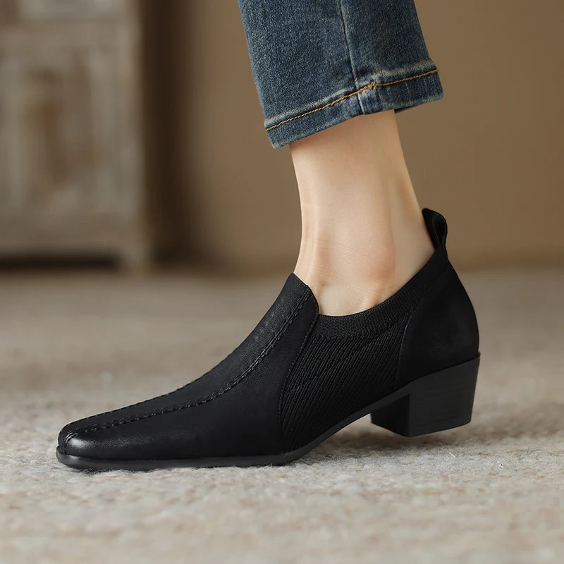 Square-Toe Loafer (Tyra)