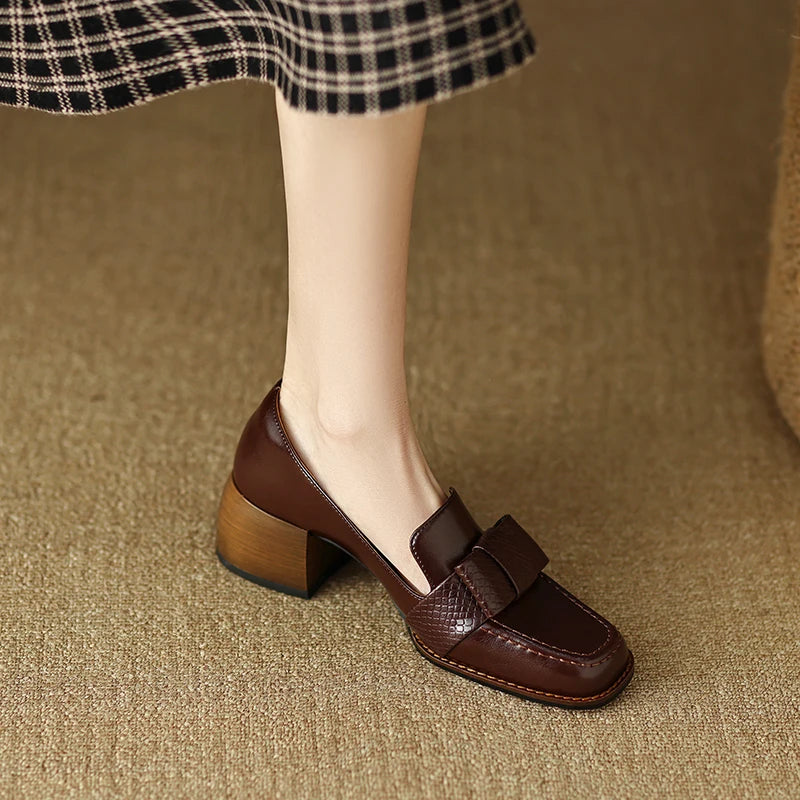 Square-Toe Loafer (Reva)