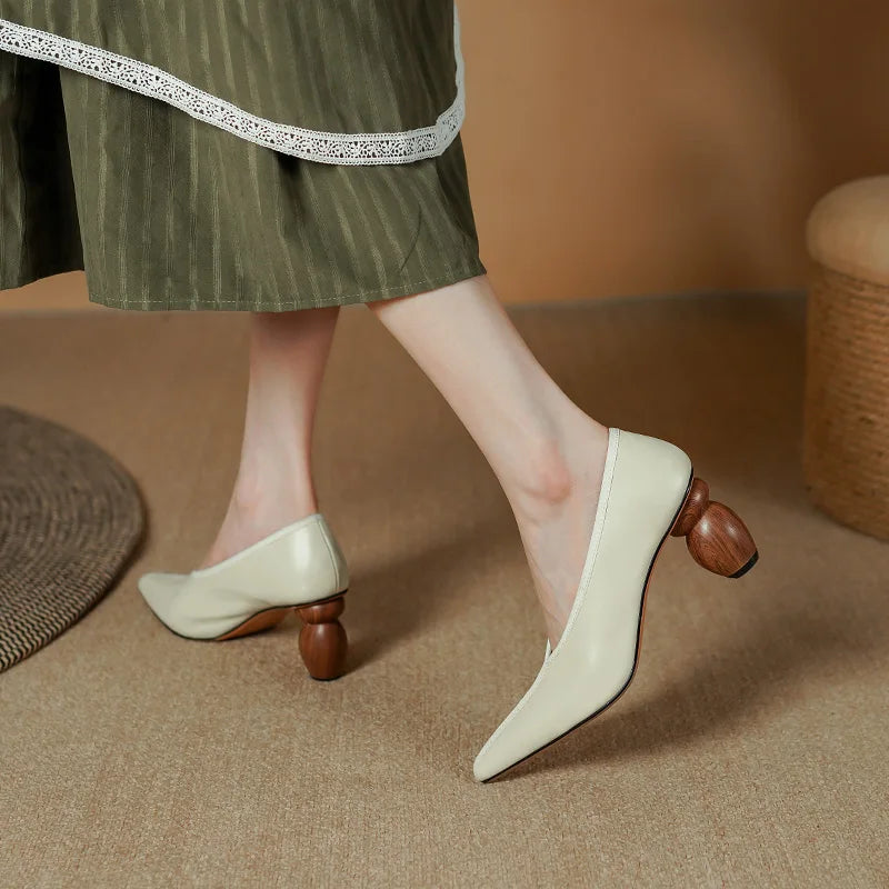 Pointed-Toe Heel (Quyn)