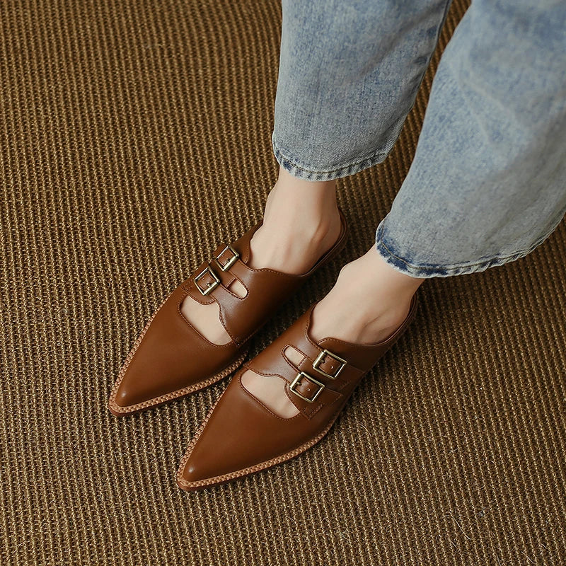 Pointed-Toe Mule (Sharon)