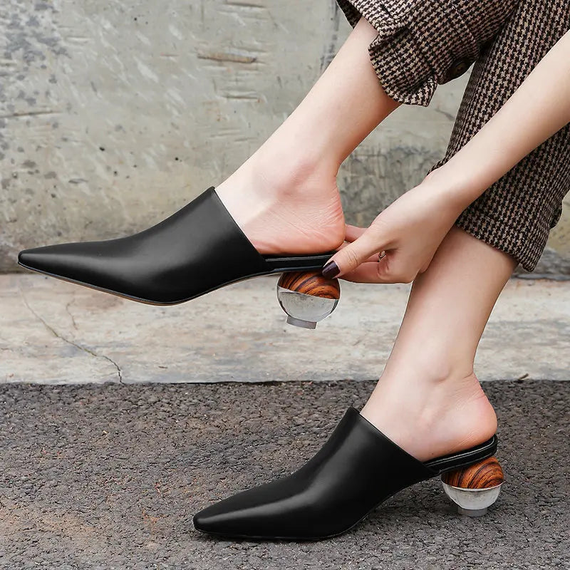 Pointed-Toe Mule (Katrina)