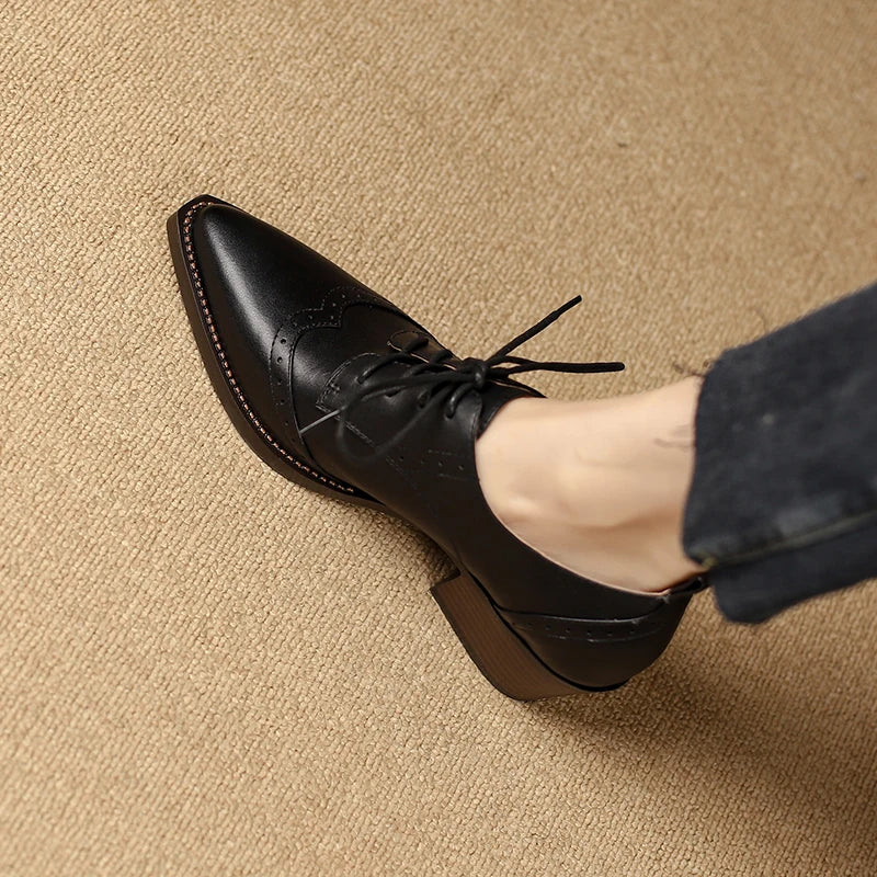 Pointed-Toe Lace-up (Mandy)