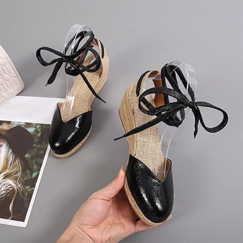 Round-Toe Espadrille (Maya)