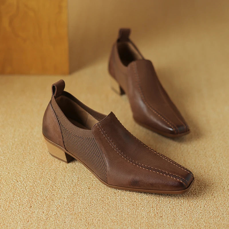 Square-Toe Loafer (Tyra)