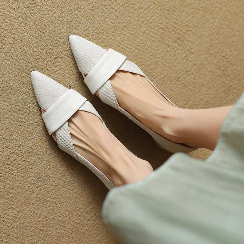 Pointed-Toe Slip-On (Taya)