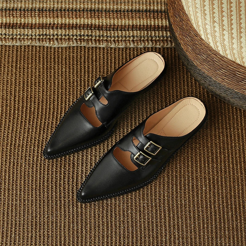 Pointed-Toe Mule (Sharon)