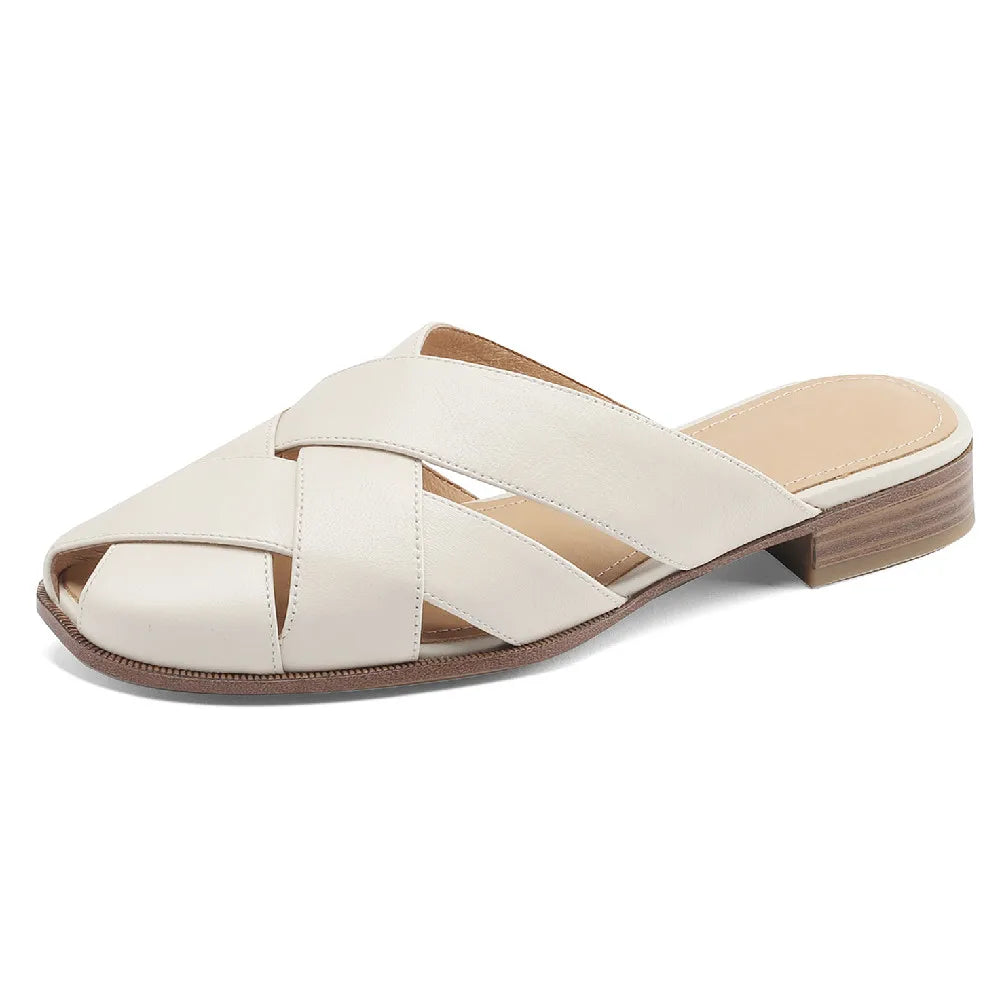 Round-Toe Mule (Amara)