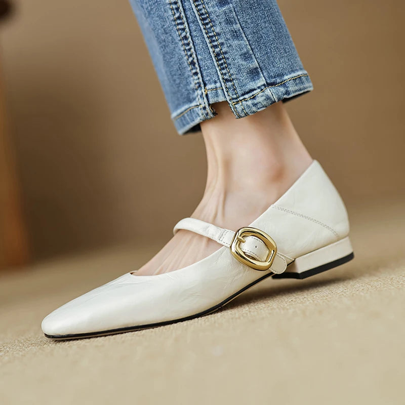 Square-Toe Mary-Jane (Oriana)