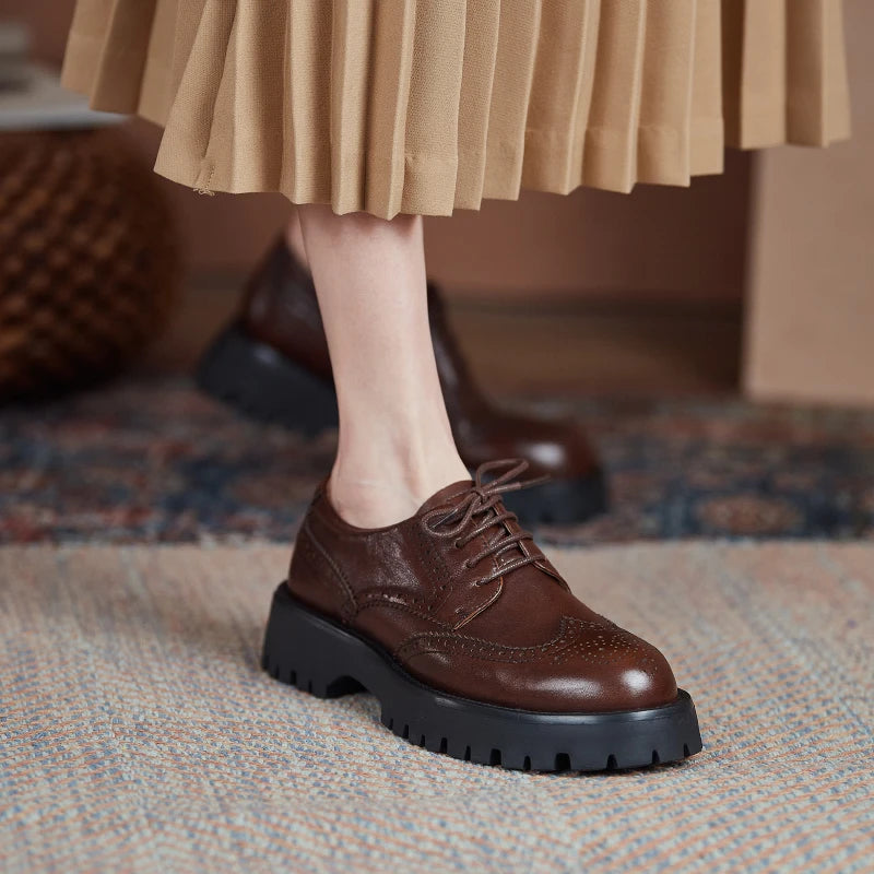 Round-Toe Lace-up (Marcie)