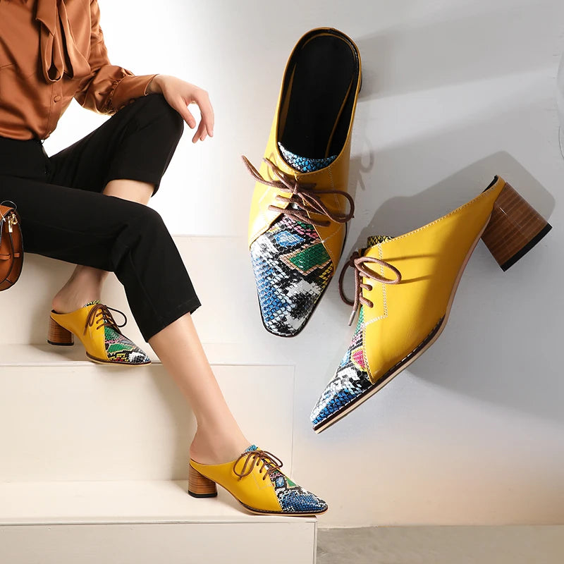 Pointed-Toe Mule (Vanya)