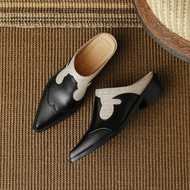 Pointed-Toe Mule (Odessa)