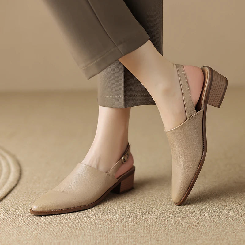 Pointed-Toe Sandal (Petra)