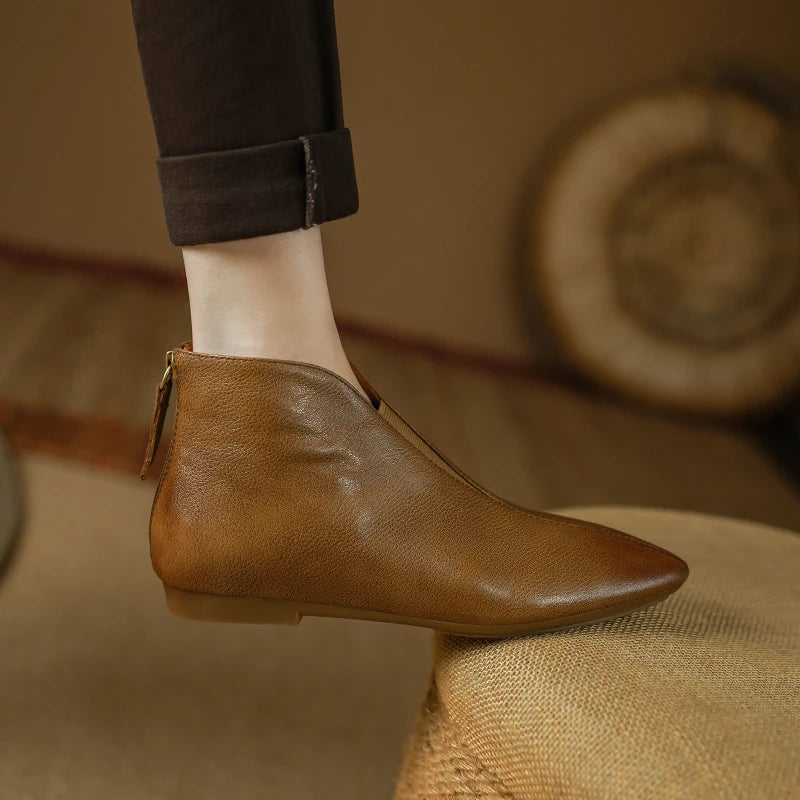 Pointed-Toe Ankle Boot (Rani)
