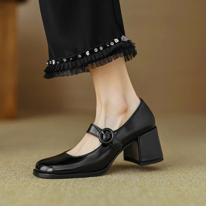 Round-Toe Mary-Jane (Eloise)