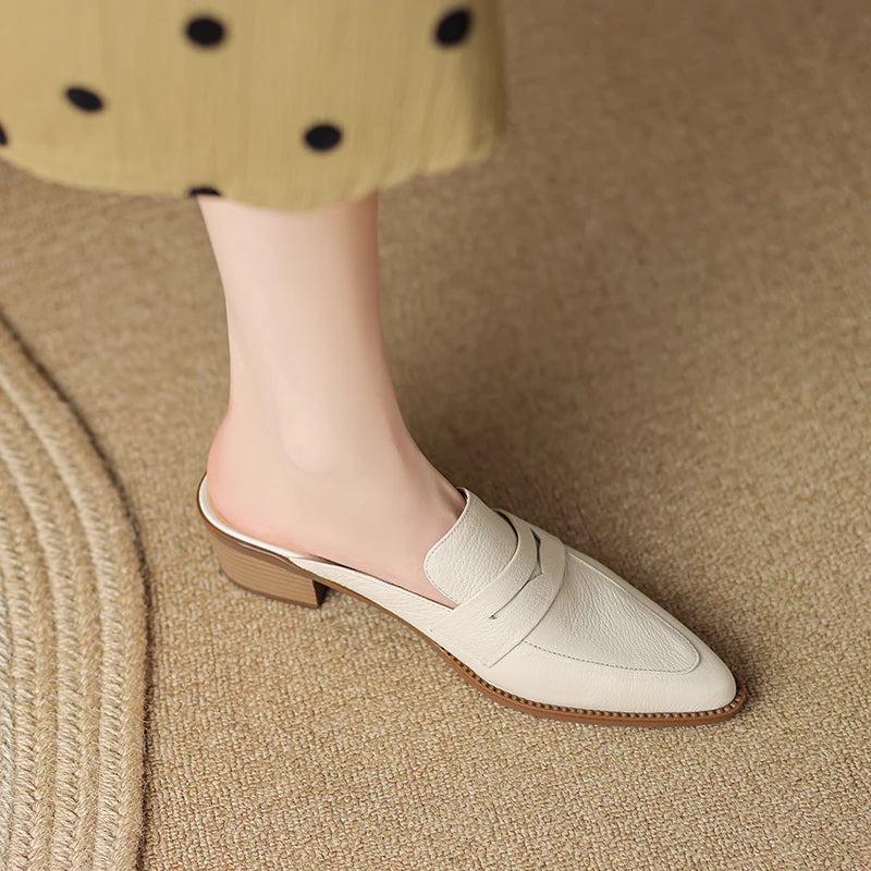 Pointed-Toe Mule (Arielle)