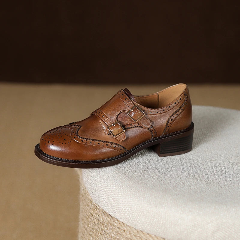 Round-Toe Oxford (Stella)