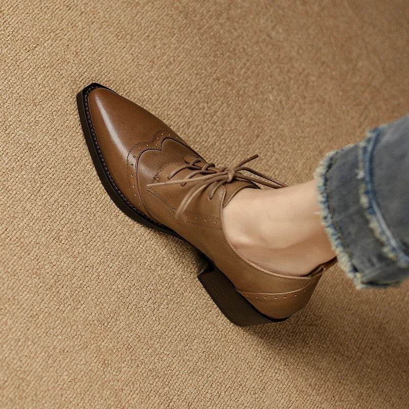 Pointed-Toe Lace-up (Mandy)