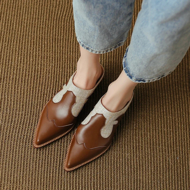 Pointed-Toe Mule (Odessa)