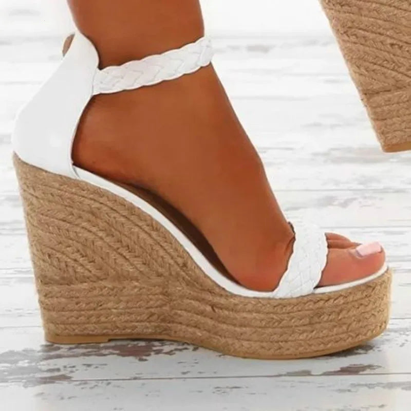 Round-Toe Espadrille (Ursula)