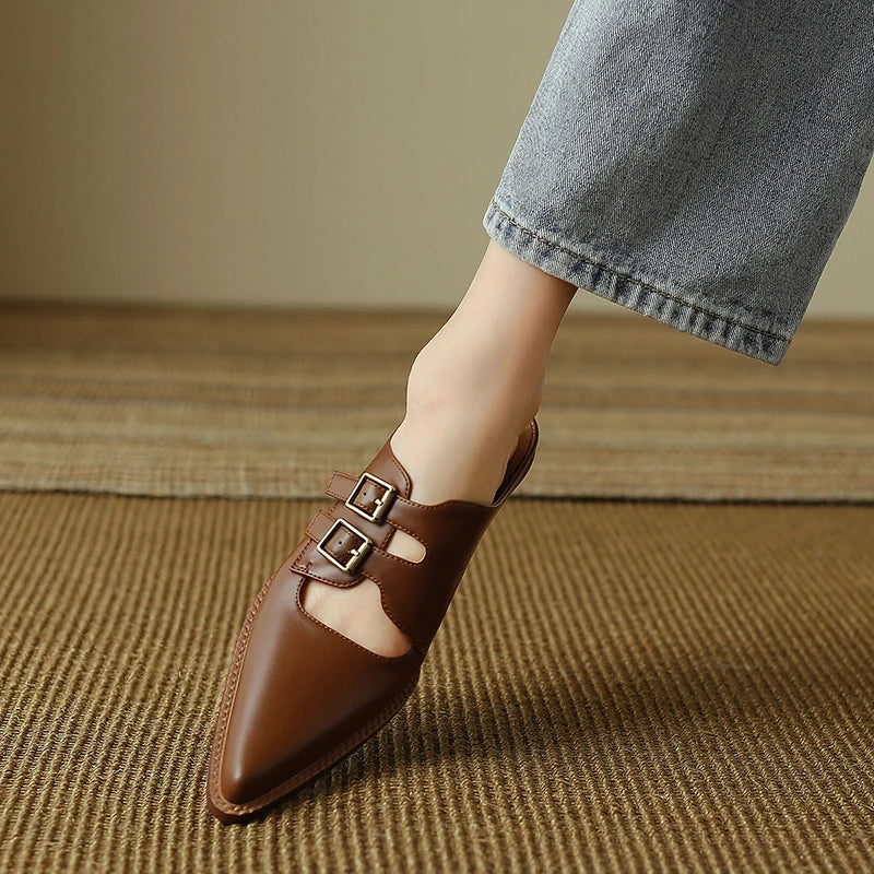 Pointed-Toe Mule (Sharon)