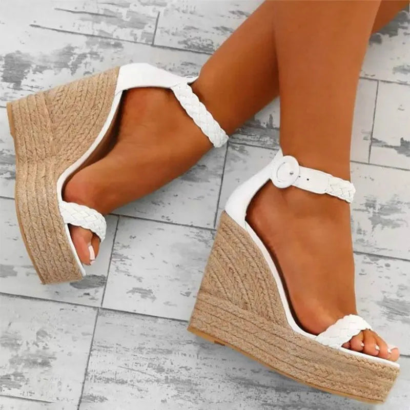 Round-Toe Espadrille (Ursula)