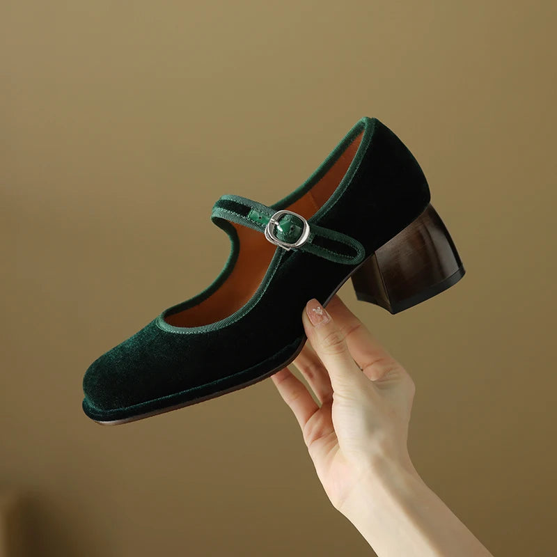 Square-Toe Mary-Jane (Carla)