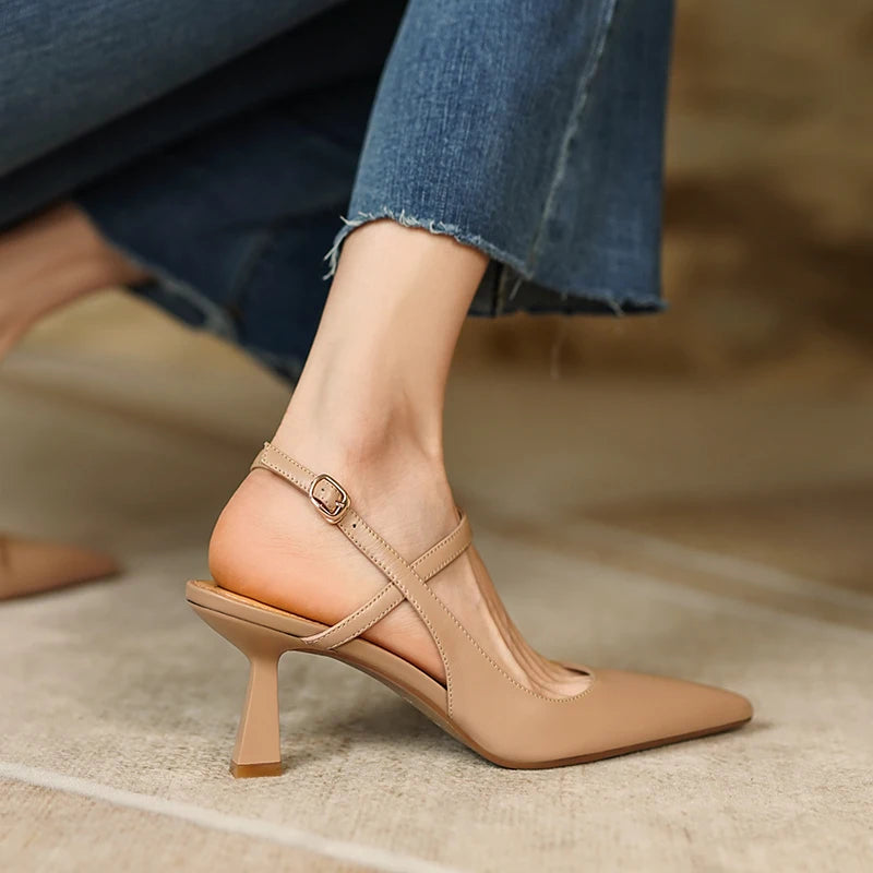 Pointed-Toe Heel (Talia)