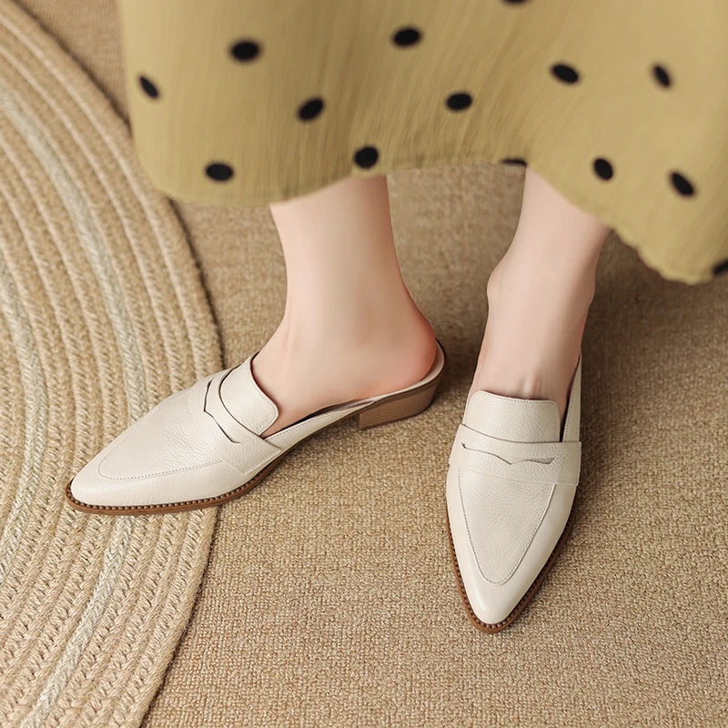 Pointed-Toe Mule (Arielle)